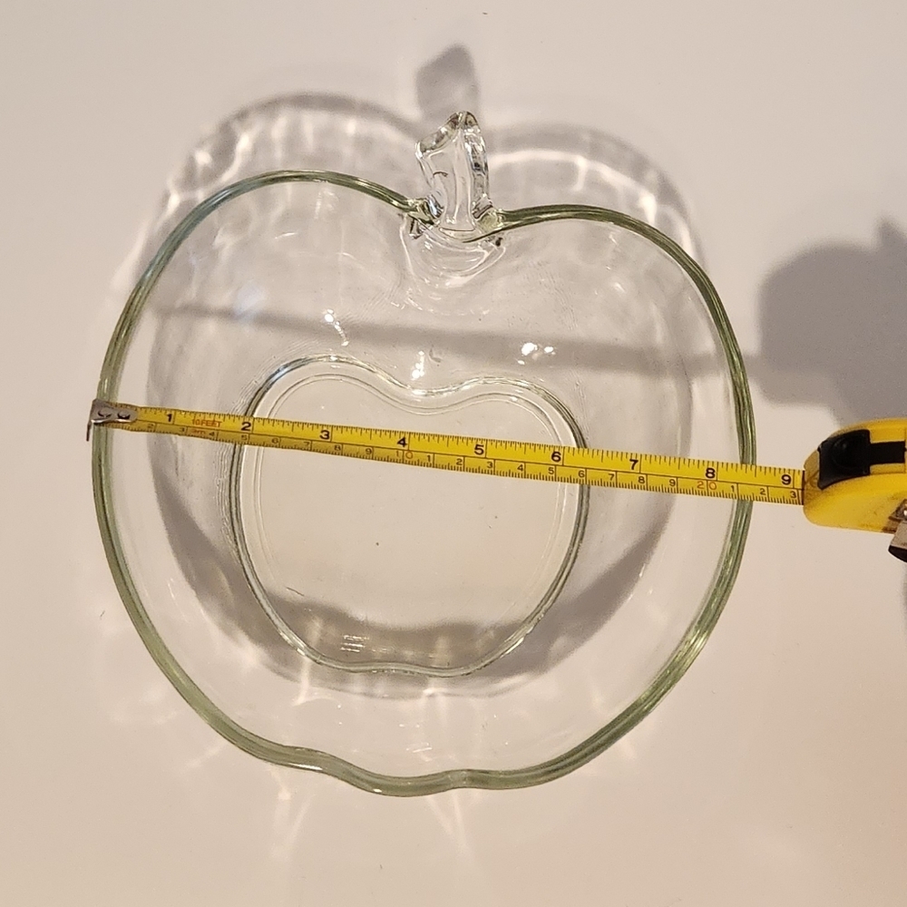 Vintage Hazel Atlas Glass Apple dish - Picture 13 of 14